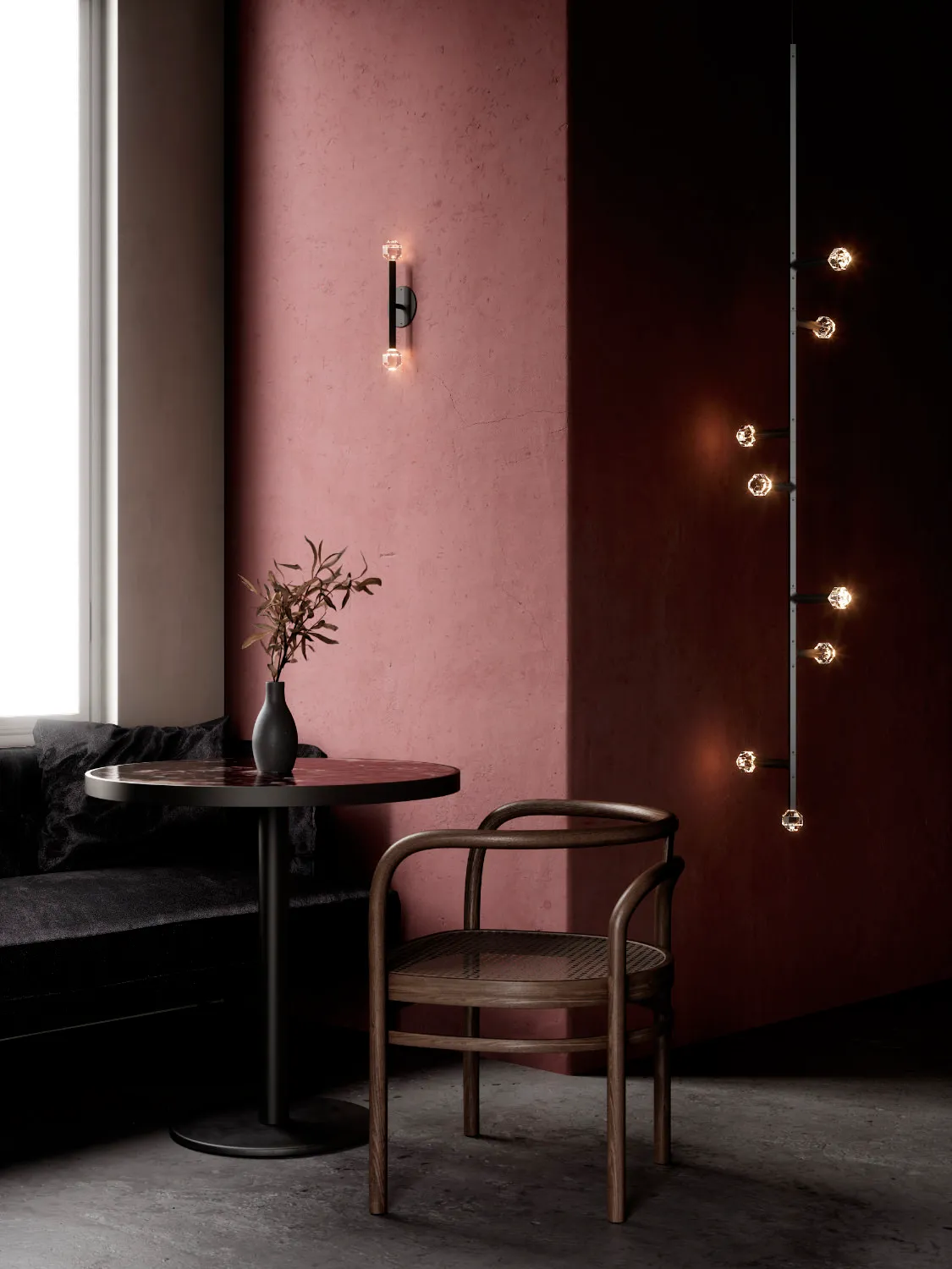 JOULLE 08-001 chandelier by Lake + Wells, photo 1 of 5
