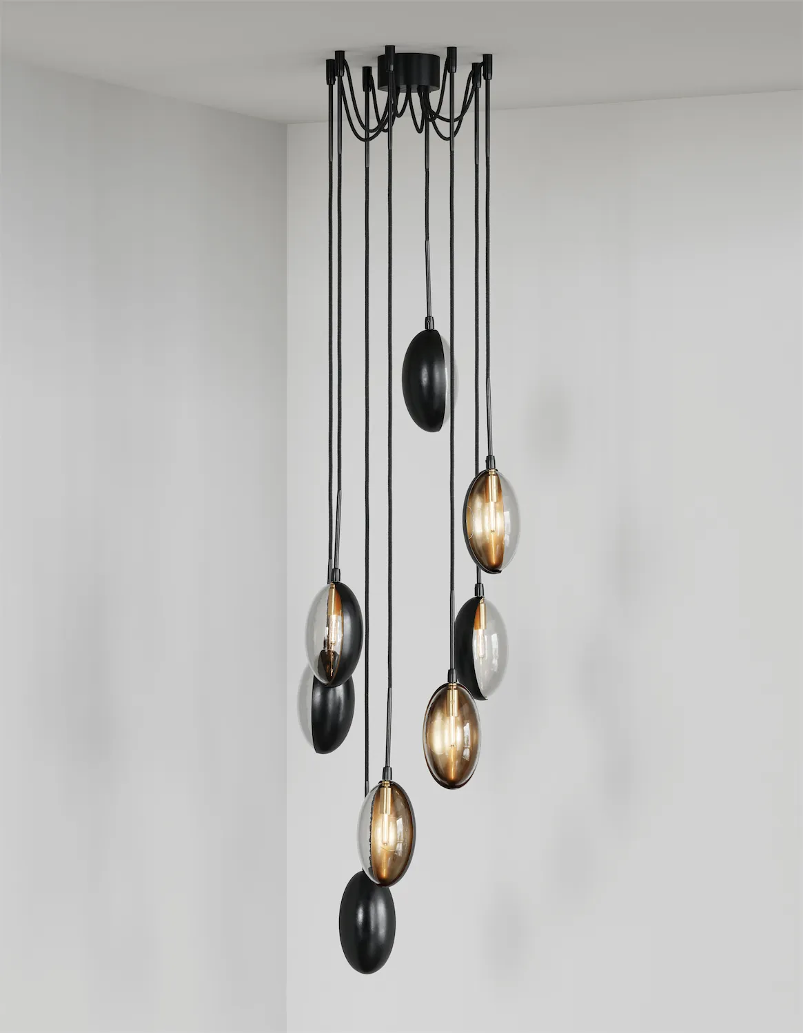 Oona Mini 08 chandelier by Lake + Wells, photo 1 of 5