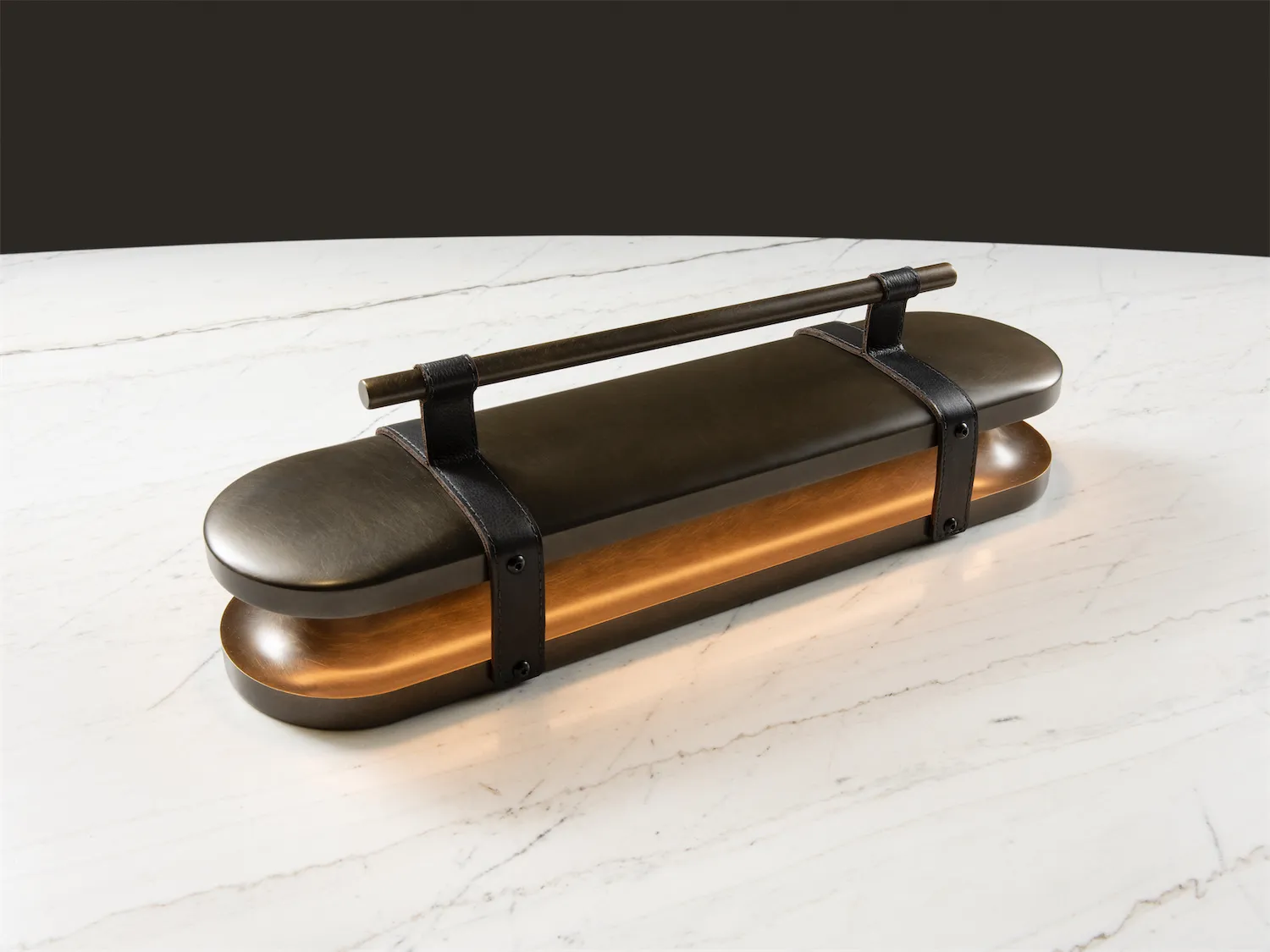 Parcel Lantern table lamp by Lake + Wells, photo 2 of 11