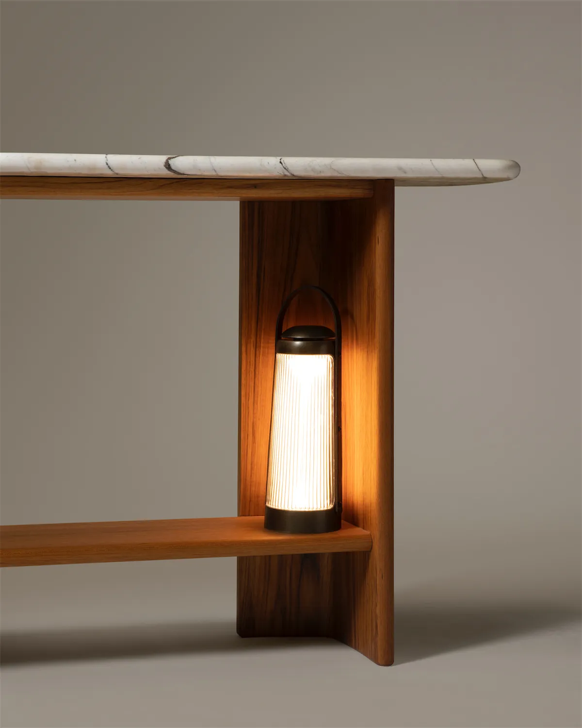 Passage Lantern table lamp by Lake + Wells, photo 2 of 10