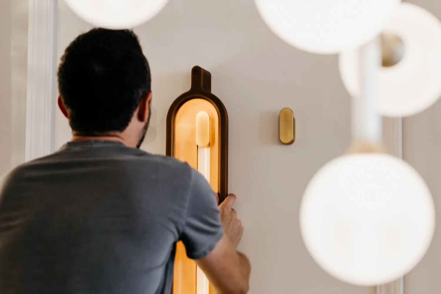 Vessel Lamp + Hook sconce by Lake + Wells, photo 3 of 7