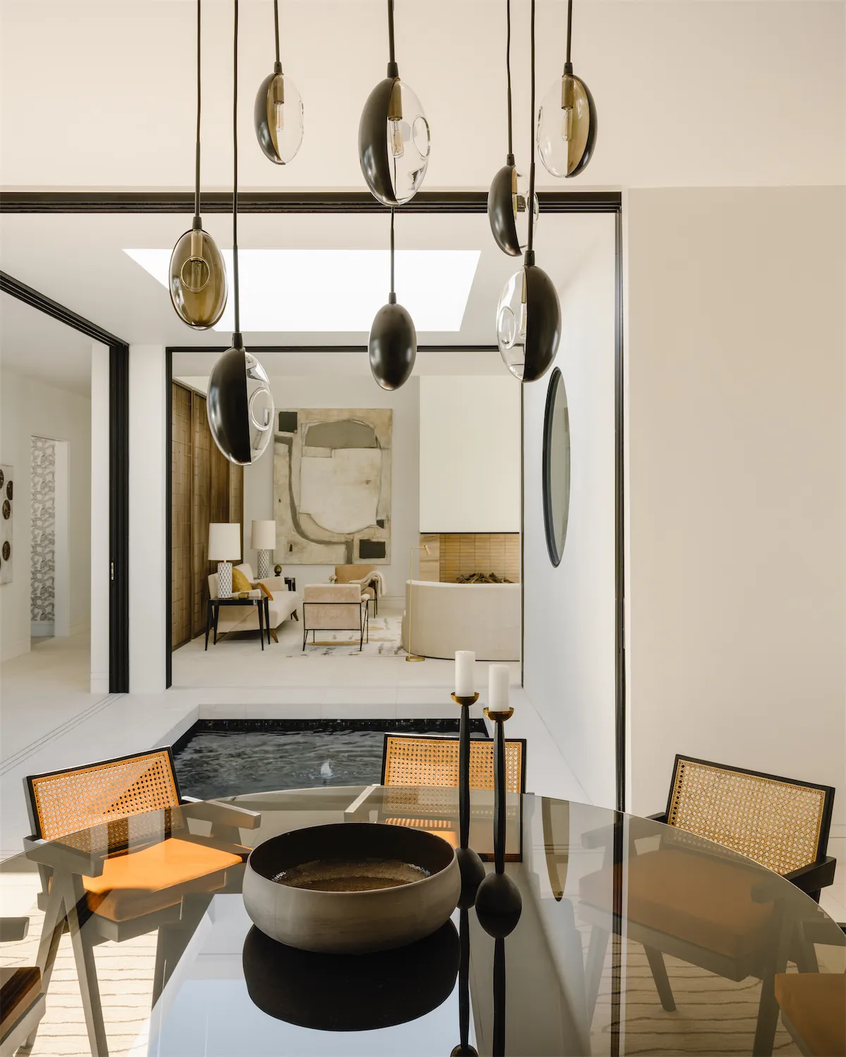 Oona Mini 08 chandelier by Lake + Wells, photo 4 of 5