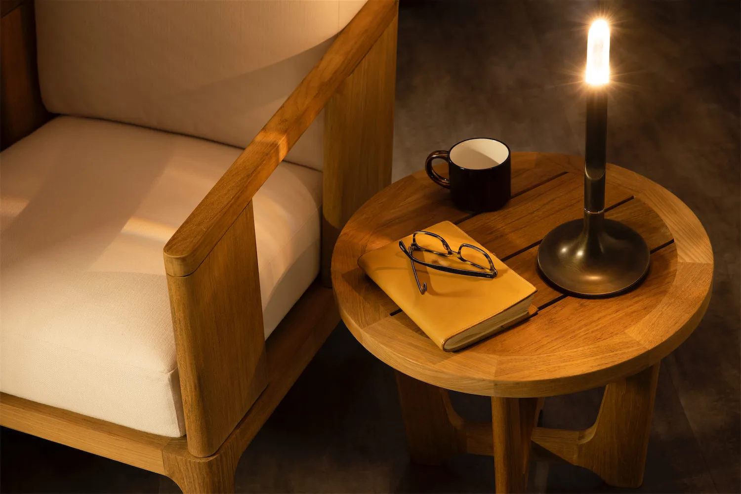 Torche Lamp table lamp by Lake + Wells, photo 8 of 14