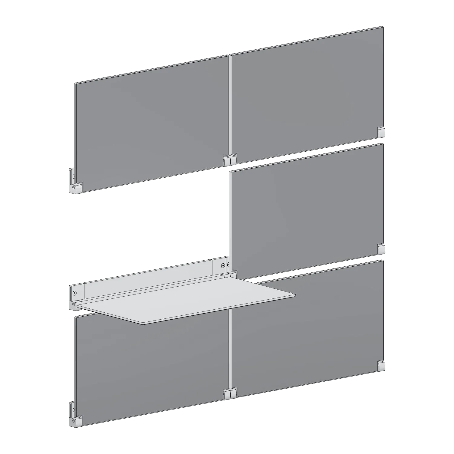 RIVELI 2X3 line drawing, ART (with artwork panels)