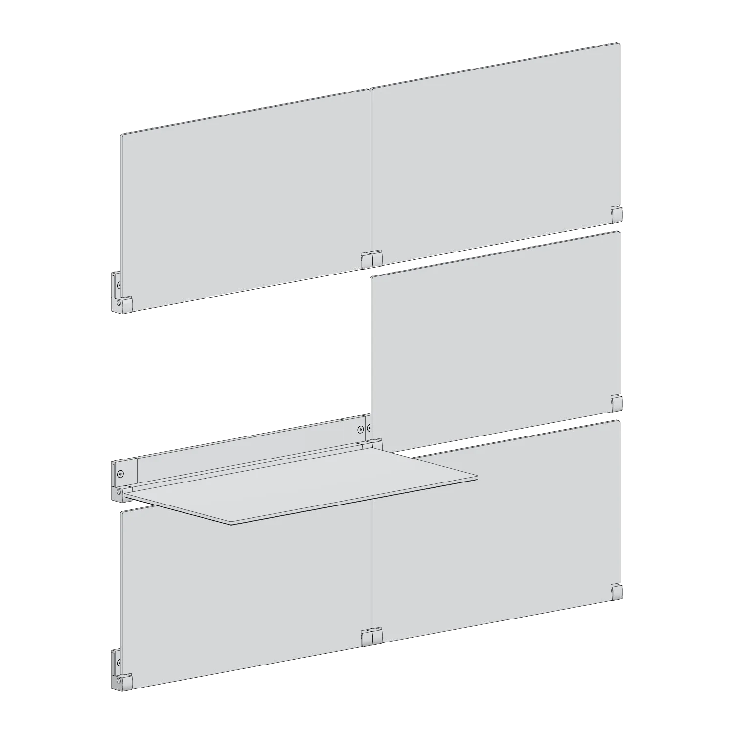 RIVELI 2X3 line drawing, LUXE (no artwork panels)