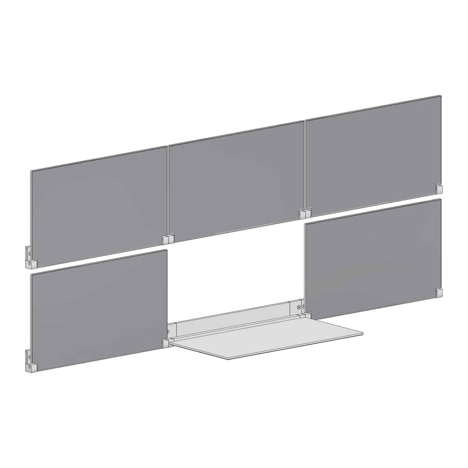 RIVELI 3X2 line drawing, ART (with artwork panels)