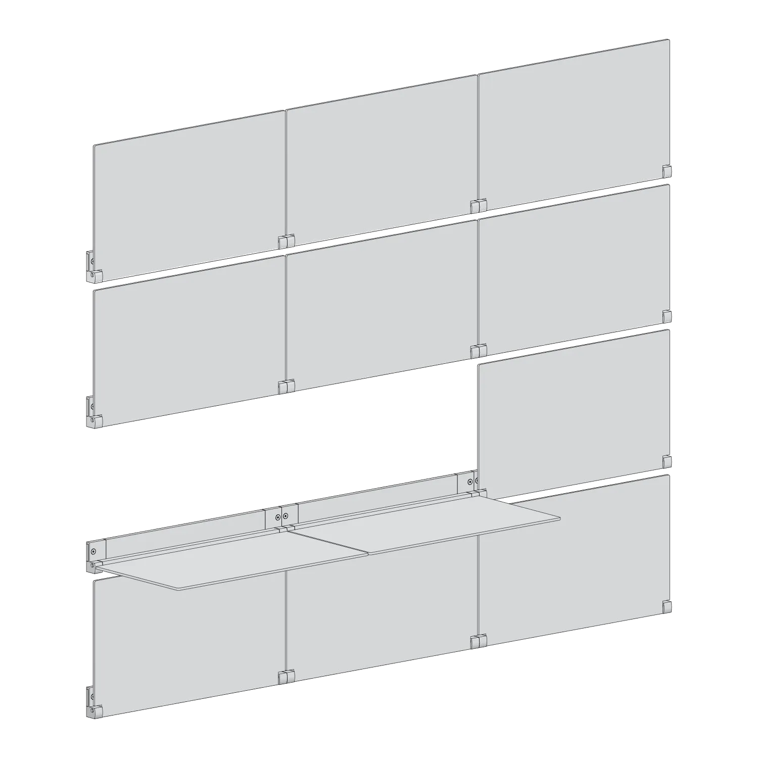 RIVELI 3X4 line drawing, LUXE (no artwork panels)