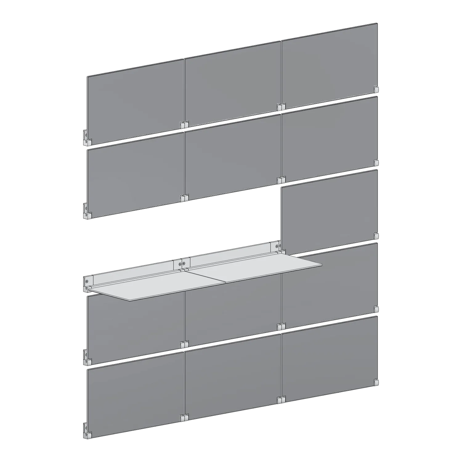 RIVELI 3X5 line drawing, ART (with artwork panels)