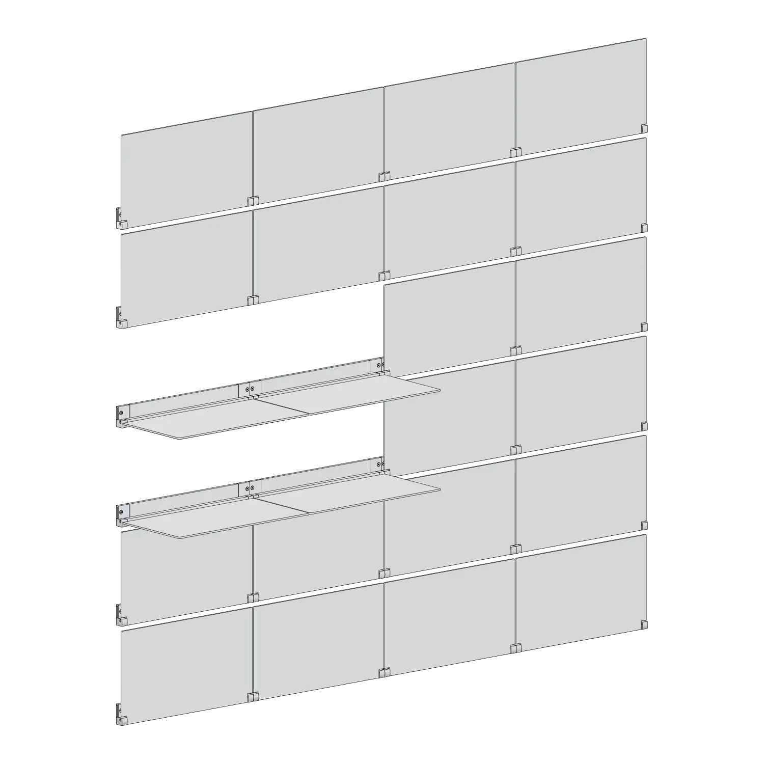 RIVELI 4X6 line drawing, LUXE (no artwork panels)